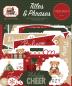 Preview: Carta Bella - Stanzteile & Anhänger "Have A Beary Christmas" Ephemera Titles & Phrases