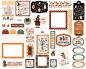 Preview: Carta Bella - Stanzteile & Anhänger "Handmade Halloween" Ephemera Frames & Tags