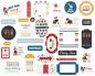 Preview: Echo Park - Stanzteile "Mouse And Me Birthday" Ephemera