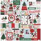 Preview: Echo Park - Designpapier "Mouse And Me Christmas" Collection Kit 12x12 Inch - 12 Bogen