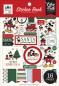 Preview: Echo Park - Aufkleber "Mouse And Me Christmas" Sticker 