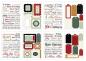 Preview: Echo Park - Aufkleber "Essentials Vintage Christmas Phrases" Sticker 