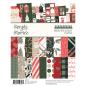 Preview: Simple Stories - Designpapier "Mistletoe & Holly" Paper Pack 6x8 Inch - 24 Bogen