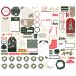 Preview: Simple Stories - Stanzteile "Mistletoe & Holly Journal"  Bits & Pieces 