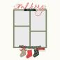 Preview: Simple Stories - Stanzteile "Mistletoe & Holly" Die Cuts