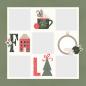 Preview: Simple Stories - Stanzteile "Mistletoe & Holly" Die Cuts