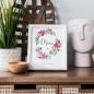 Preview: Spruchposter "Elegant Orchid" | Geschenkidee | Personalisiert  | Muttertag | Wanddeko