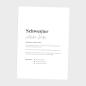 Preview: Definitionsposter "Schwester 1" | Geschenkidee | Personalisiert  | individuelles Bild | Wörterbuch