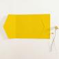 Pocketfold-Karte B6 seitlich Premium-Karton "Sonnengelb" Basic Line