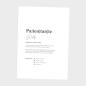 Preview: Definitionsposter "Patentante 1" | Geschenkidee | Personalisiert  | individuelles Bild | Wörterbuch