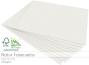 Cardstock "Natur" - Bastelpapier 240g/m² DIN A4 in faserweiss - 25 Bogen