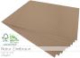 Cardstock "Natur" - Bastelpapier 270g/m² DIN A4 in natur zimtbraun - 25 Bogen
