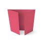 Altarfalz-Karte quadratisch (14,8x14,8cm) 240g/m² in fuchsia