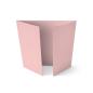 Altarfalz-Karte quadratisch (14,8x14,8cm) 240g/m² in babypink