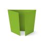 Altarfalz-Karte quadratisch (14,8x14,8cm) 240g/m² in grasgrün