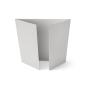 Altarfalz-Karte quadratisch (14,8x14,8cm) 240g/m² in lichtgrau