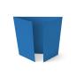 Altarfalz-Karte quadratisch (14,8x14,8cm) 240g/m² in pazfikblau