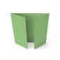 Altarfalz-Karte quadratisch (14,8x14,8cm) 240g/m² in pistazie