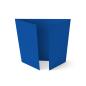 Altarfalz-Karte quadratisch (14,8x14,8cm) 220g/m² in royalblau
