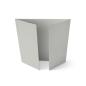 Altarfalz-Karte quadratisch (14,8x14,8cm) 220g/m² in seidengrau