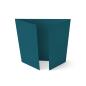 Altarfalz-Karte quadratisch (14,8x14,8cm) 225g/m² in tiefseeblau