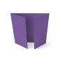Altarfalz-Karte quadratisch (14,8x14,8cm) 240g/m² in violett