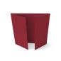 Altarfalz-Karte quadratisch (14,8x14,8cm) 220g/m² in weinrot