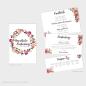 Preview: Backing-Card "Pink Bunch" 11x16
