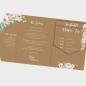Preview: Pocketfold Karte 15x15cm quadratisch
