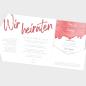 Preview: Pocketfold Karte 15x15cm quadratisch