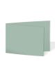 Preview: Doppelkarte - Faltkarte 220g/m² DIN B6 quer in eukalyptus
