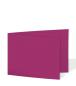 Preview: Doppelkarte - Faltkarte 200g/m² DIN B6 quer in struktur brombeere