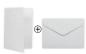 Preview: Briefumschlag und Faltkarte  recycling weiss