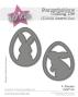 Preview: Kulricke Stanzschablone "Osterei-Duo" Craft Die 