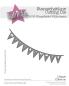 Preview: Kulricke Stanzschablone "Wimpelkette Willkommen " Craft Die