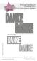 Preview: Kulricke Stanzschablone "Danke Insert mit Aufleger" Craft Die