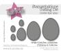 Preview: Kulricke Stanzschablone "Eier klein" Craft Die 
