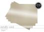 Preview: Tonkarton - Tonpapier DIN A4 120g/m² - 25 Bogen in metallic sand