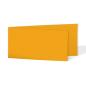 Preview: Faltkarte DIN Lang quer 240g/m²  in altgold