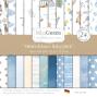 Preview: LaCreativ - Designpapier "Himmelblaues Babyglück" Paper Pack 6x6" - 24 Bogen