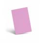 Karte - Einlegekarte DIN A6 210g/m² in struktur blütenrosa