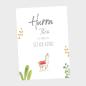 Preview: Schulkind-Poster "Lama" | Einschulung | Meilensteintafel | Geschenk 1. Geburtstag |  | Personalisiertes Geschenk