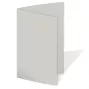 Preview: Doppelkarte - Faltkarte 240g/m² DIN A6 in hellgrau