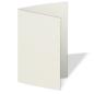 Doppelkarte - Faltkarte 250g/m² DIN B6 in recycling wollweiss
