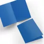 Preview: Doppelkarte - Faltkarte 240g/m² DIN A6 in blau
