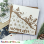 Preview: Kulricke Stanzschablone "Frohes Fest" Craft Die 
