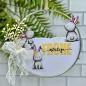 Preview: Kulricke Stempel "Hasenwiese" Clear Stamp