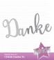 Preview: Kulricke Stanzschablone "Danke XL" Craft Die | Stanze