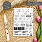Preview: Designpapier Florasl Elegant 12x12