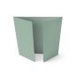 Altarfalz-Karte quadratisch (14,8x14,8cm) 220g/m² in struktur eukalyptus